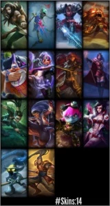 vendo conta ouro 4 flex - League of Legends LOL