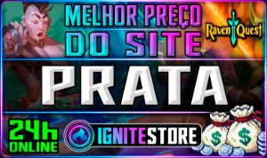 RAVENQUEST - PRATA - (MELHOR PREÇO DO SITE)
