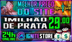 RAVENQUEST - PRATA - (MELHOR PREÇO DO SITE)