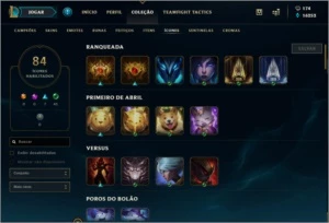 Vendo Conta Diamante   141 Skin - League of Legends LOL