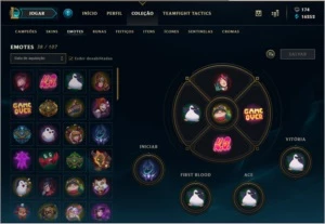 Vendo Conta Diamante   141 Skin - League of Legends LOL