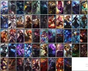 Conta prata 3 com 54 Skins e 99 Champs - League of Legends LOL