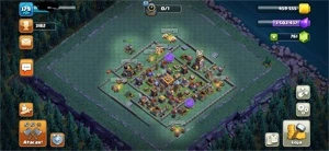 Clash of clans cv13 bem upado