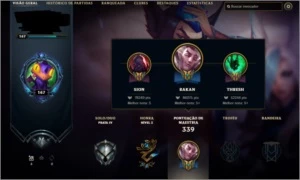 Conta Lol Prata IV - League of Legends