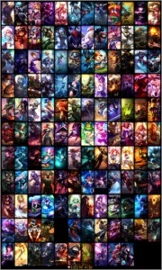 League of Legends 135 Skins e 58 Sentinelas LOL