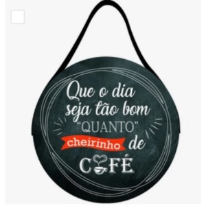 Placas Decorativas para Cantinho do Café - Artesanato e Personalizados