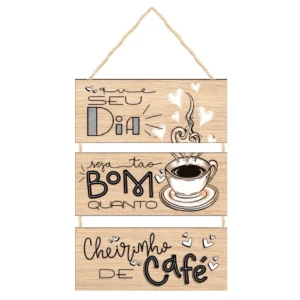 Placas Decorativas para Cantinho do Café - Artesanato e Personalizados