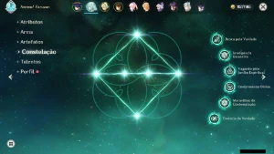 GENSHIN IMPACT - AR55, 7Personagens T5 e 6 Armas T5