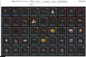 Skins csgo ou conta com todas skins - Counter Strike
