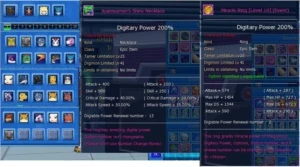 Conta Digimon Masters Online server Leviamon - Outros