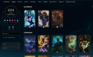 Conta Lol - 604 Skins - Criada Em 2012 - Icones Antigos - League of Legends