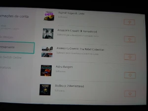 Conta Nintendo switch - Outros