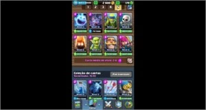 Clash Royale nivel 10 com 3655 trofeus