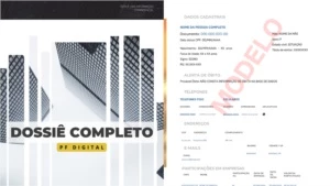 Consulta de Dados Sigilosos╎CPF/CNPJ╎Modelo na Descrição - Serviços Digitais