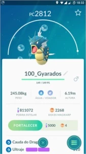 Conta Pokémon Go Lv 32 Sem Time - MID 3