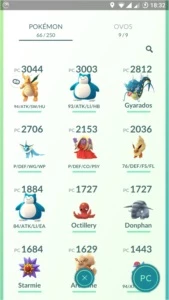 Conta Pokémon Go Lv 32 Sem Time - MID 3