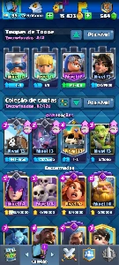 Conta Clash Royale