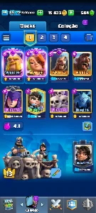 Conta Clash Royale