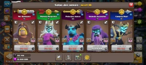 Cv16 Full - 10 Equipamentos Épicos - 6 Construtores - Clash of Clans