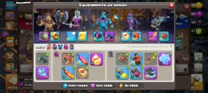 Cv16 Full - 10 Equipamentos Épicos - 6 Construtores - Clash of Clans