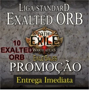EXALTED ORB- PATH OF EXILE POE- LIGA STANDARD-PC - Outros