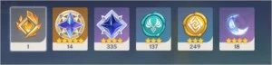 GENSHIN IMPACT AR42 VENTI+JEAN+FISCHL+CHONG ESTATUAS NO MAX
