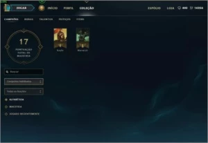 Conta League of Legends LOL