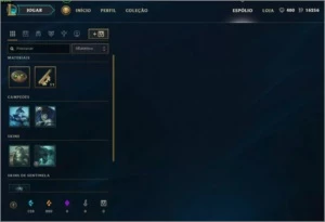 Conta League of Legends LOL