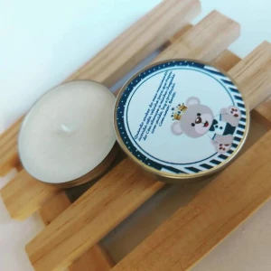 Vela na Lata Personalizada Maternidade - Artesanato e Personalizados