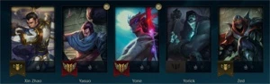 Conta League of Legends Bronze 1 MD10 9/10 LOL