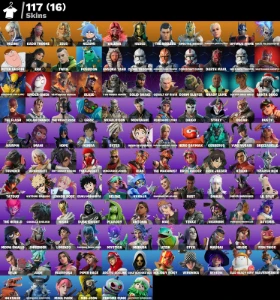 Conta Fortnite | 117 Skins | Dahlia | Entrega Automática