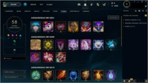 Conta Platina 4 League Of Legends LOL