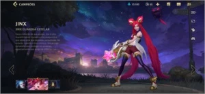 CONTA ESMERALDA IV, 16 SKINS, 40 CAMPEÕES - League of Legends: Wild Rift LOL WR