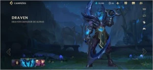 CONTA ESMERALDA IV, 16 SKINS, 40 CAMPEÕES - League of Legends: Wild Rift LOL WR