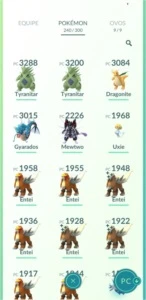Pokémon Go: Conta Lvl 31