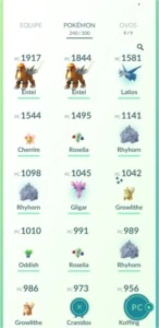 Pokémon Go: Conta Lvl 31