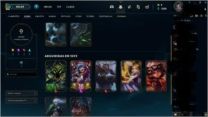 Conta Bronze com 3 Skin legado - League of Legends LOL