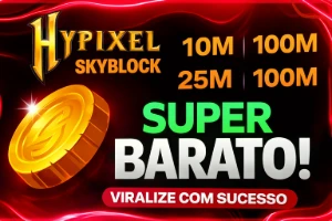 Hypixel Skyblock - Moedas 1 MILHÃO por 0,49 - Minecraft