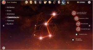 GENSHIN IMPACT CONTA AR50 - ZHONGLI / KLEE / MONA 5*