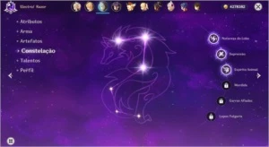 GENSHIN IMPACT CONTA AR50 - ZHONGLI / KLEE / MONA 5*