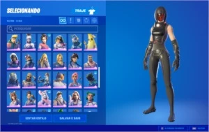 CONTA FORTNITE COM BASTANTE SKIN DE LOJA