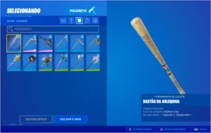 CONTA FORTNITE COM BASTANTE SKIN DE LOJA