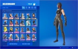 CONTA FORTNITE COM BASTANTE SKIN DE LOJA