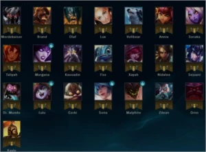 conta bronze3 77 campeões 20 skins barata - League of Legends LOL