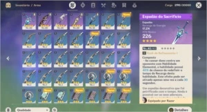 Genshin Impact / AR 22 +QIQI+RAZOR+FISCHL+XIANGLING FULL 40