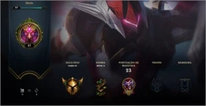 Conta lvl 37 com apenas 20 jogos gold 4 ganhando 30 pdl - League of Legends LOL