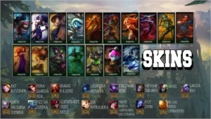 Conta League of Legends (preço feito pelos itens) LOL