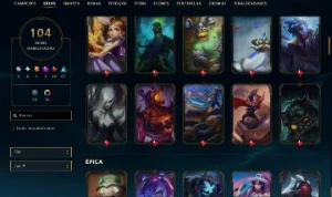 Conta League Of Legends 150 Mais De 100 Skins LOL