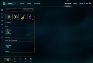 CONTA UNRANKED SMURF 20 CHAMPS 4 SKINS - League of Legends LOL