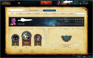 CONTA UNRANKED PRIMEIRA MD10 - League of Legends LOL